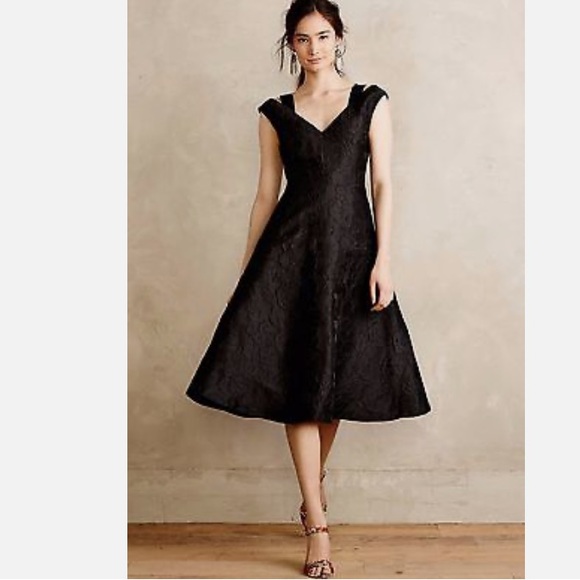 Tracy Reese Dresses & Skirts - Tracy Reese Black Dress for Anthropologie | size 0
